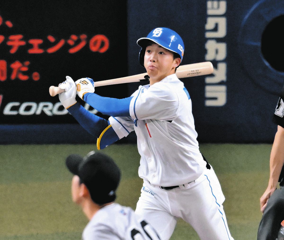 2年ぶり本塁打の中日・岡林勇希、「引っ張る打球が増えているのはいい