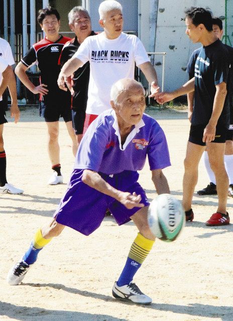 ９１歳の青春 花園へトライ 滋賀 膳所高ｏｂがマスターズ参戦 中日新聞web