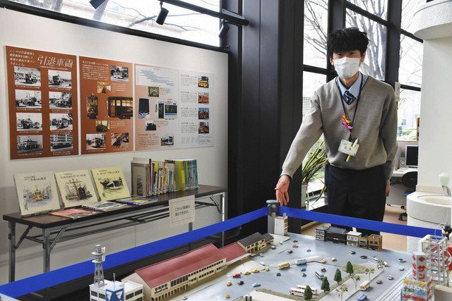 豊鉄 市電 歴史を紹介 豊橋 写真 パネルやジオラマ展示 中日新聞web