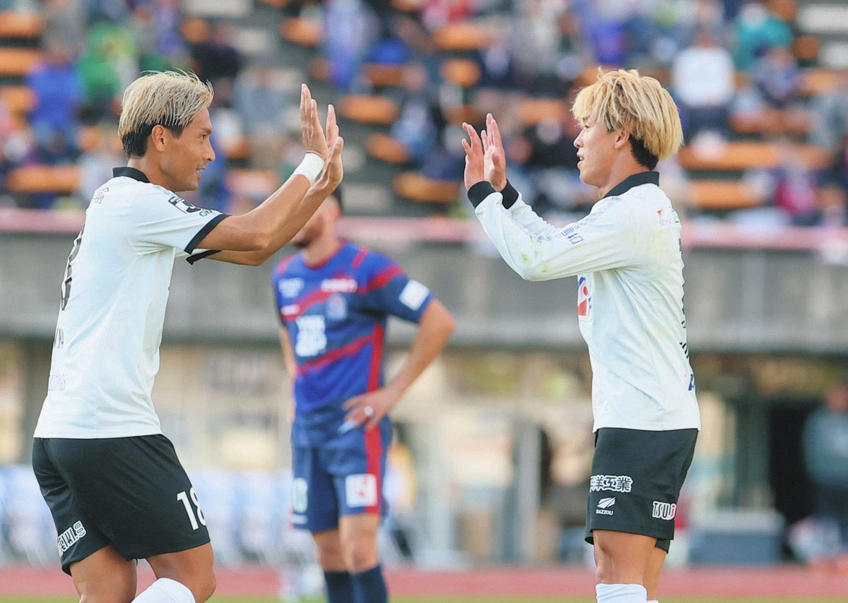 FC岐阜、戦う姿勢最後まで 同点弾の村田透馬選手「イメージ通り打てた