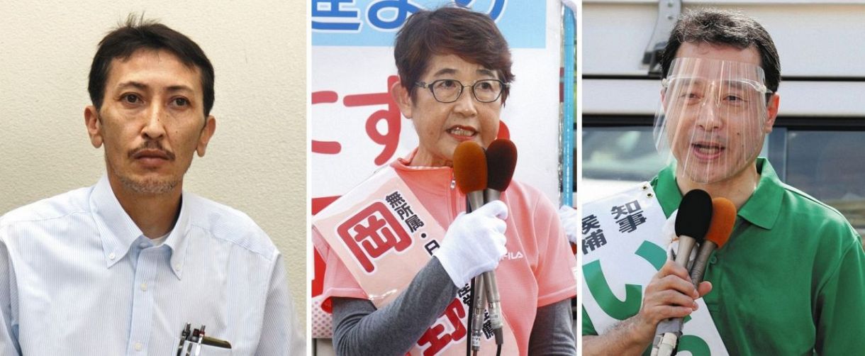 コロナ後の将来 ３候補訴え 三重県知事選 中日新聞web