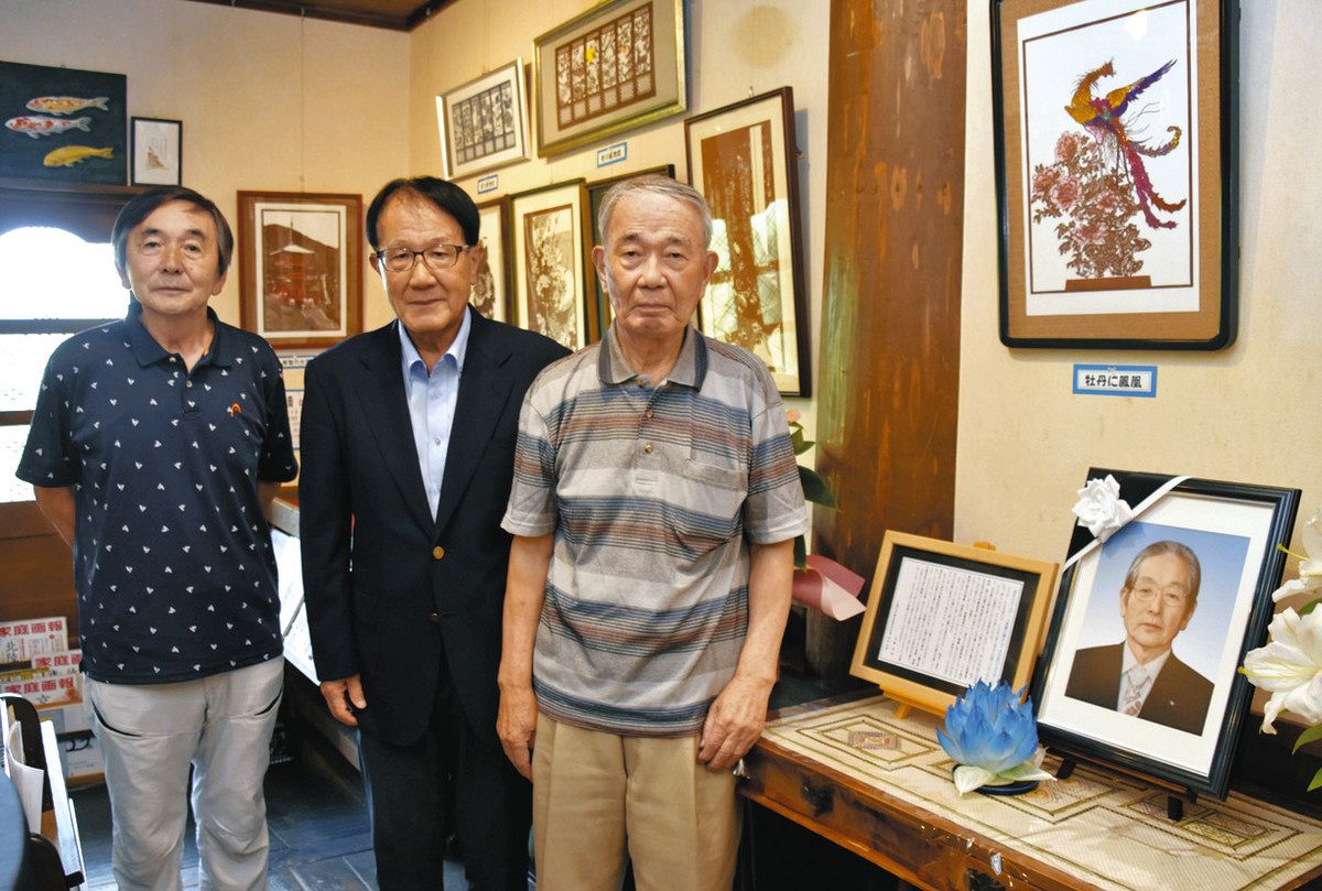 文化愛したマスターに感謝 江南のカフェ画廊「音彩」で後藤さんの追悼