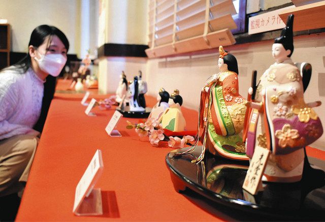 陶人形かわいいひな飾り 名古屋・東区の陶磁器会館で展示：中日新聞Web