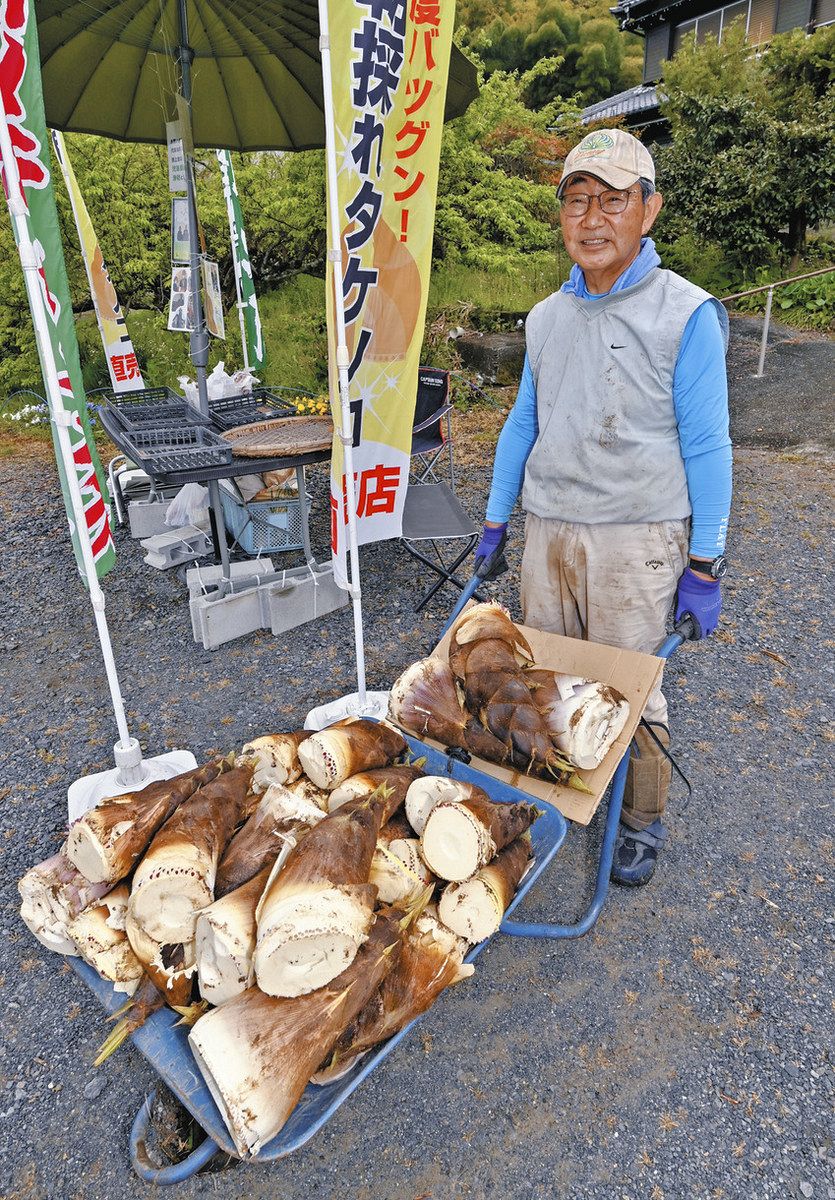 児童養護施設から感謝のメッセージ 斎藤さん、タケノコ売り上げで