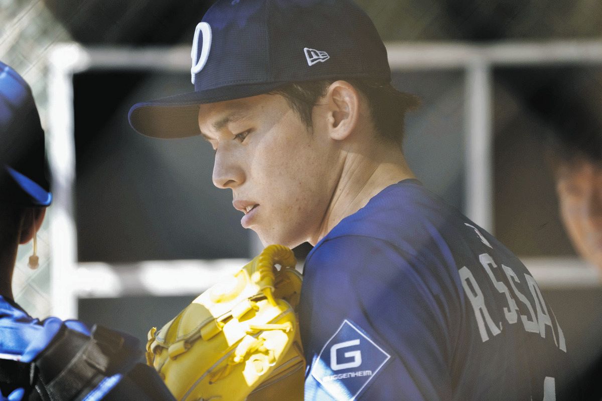 佐々木朗希 実使用 試合球　NPB統一球　ドジャース　MLB 佐々木朗希 実使用 試合球 NPB統一球 ドジャース MLB - メルカリ