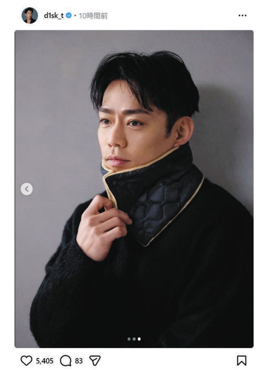 ◇若々しい～～39歳・高橋大輔さん【写真】：中日スポーツ・東京中日