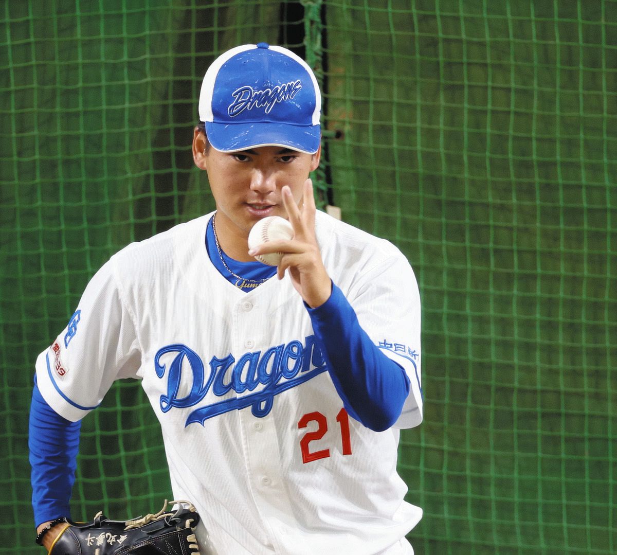 中日・金丸夢斗「変化量がすごい」MLB公式球試投 侍ジャパン11月韓国