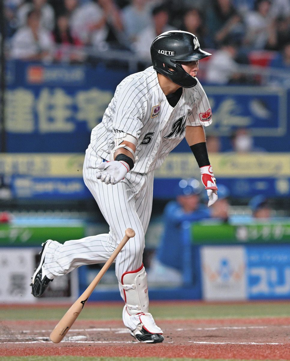 h*w様 【支給品】安田尚憲　シャツ 安田尚憲がポール直撃ホームランで追加点！試合前に「ワンチームで