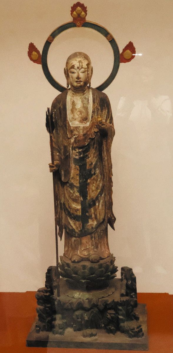 国スポ・障スポのアーチェリー開催にちなむ 愛荘で矢取地蔵菩薩を特別