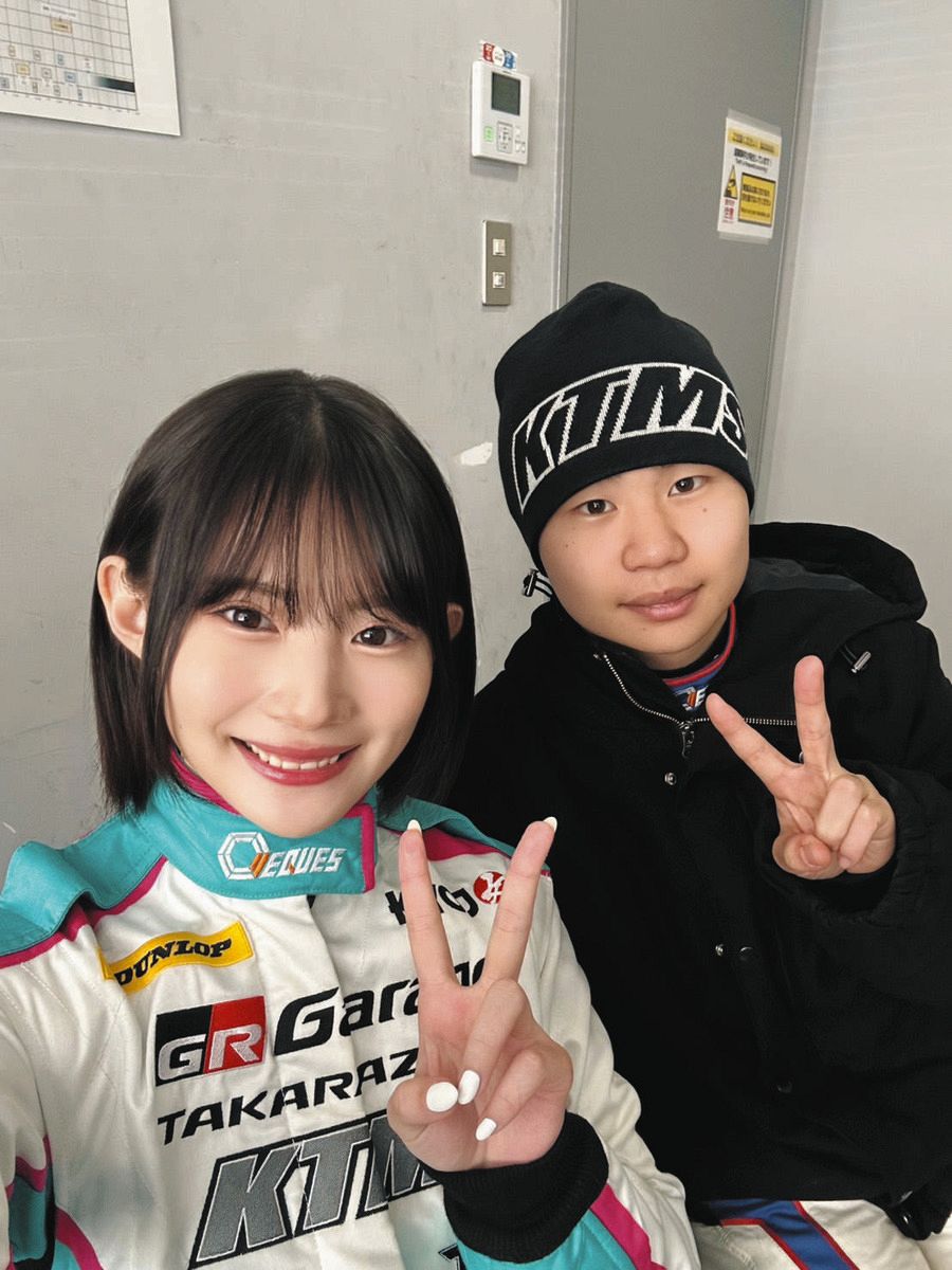 19歳・富下李央菜、仲良し小林利徠斗と大奮闘、FCRのVITA王者に「自信