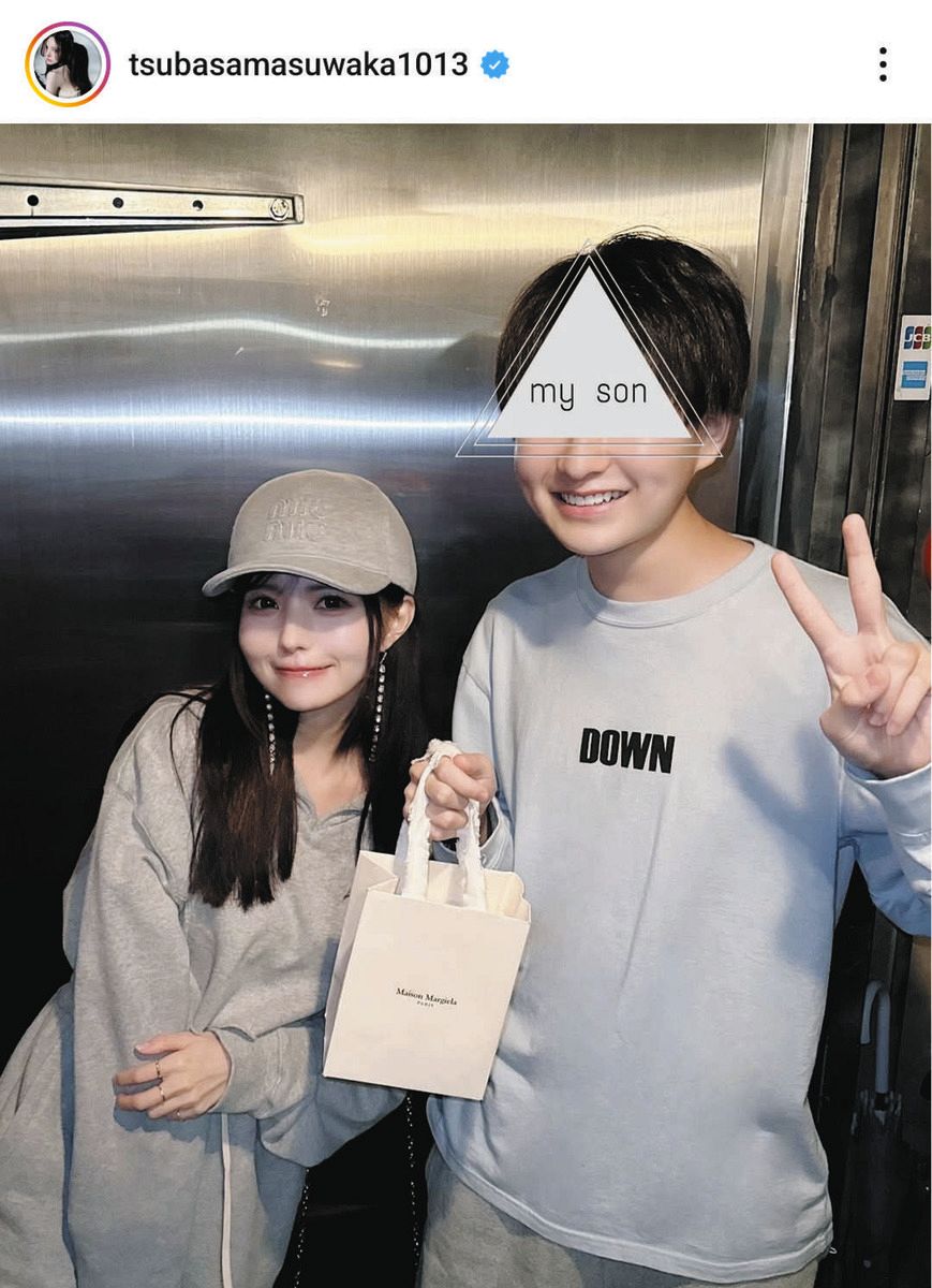 益若つばさのインスタグラムから