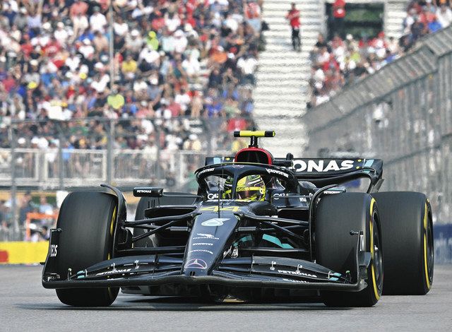 ハミルトン初日最速、「一歩前進」の手応え：中日スポーツ・東京中日スポーツ