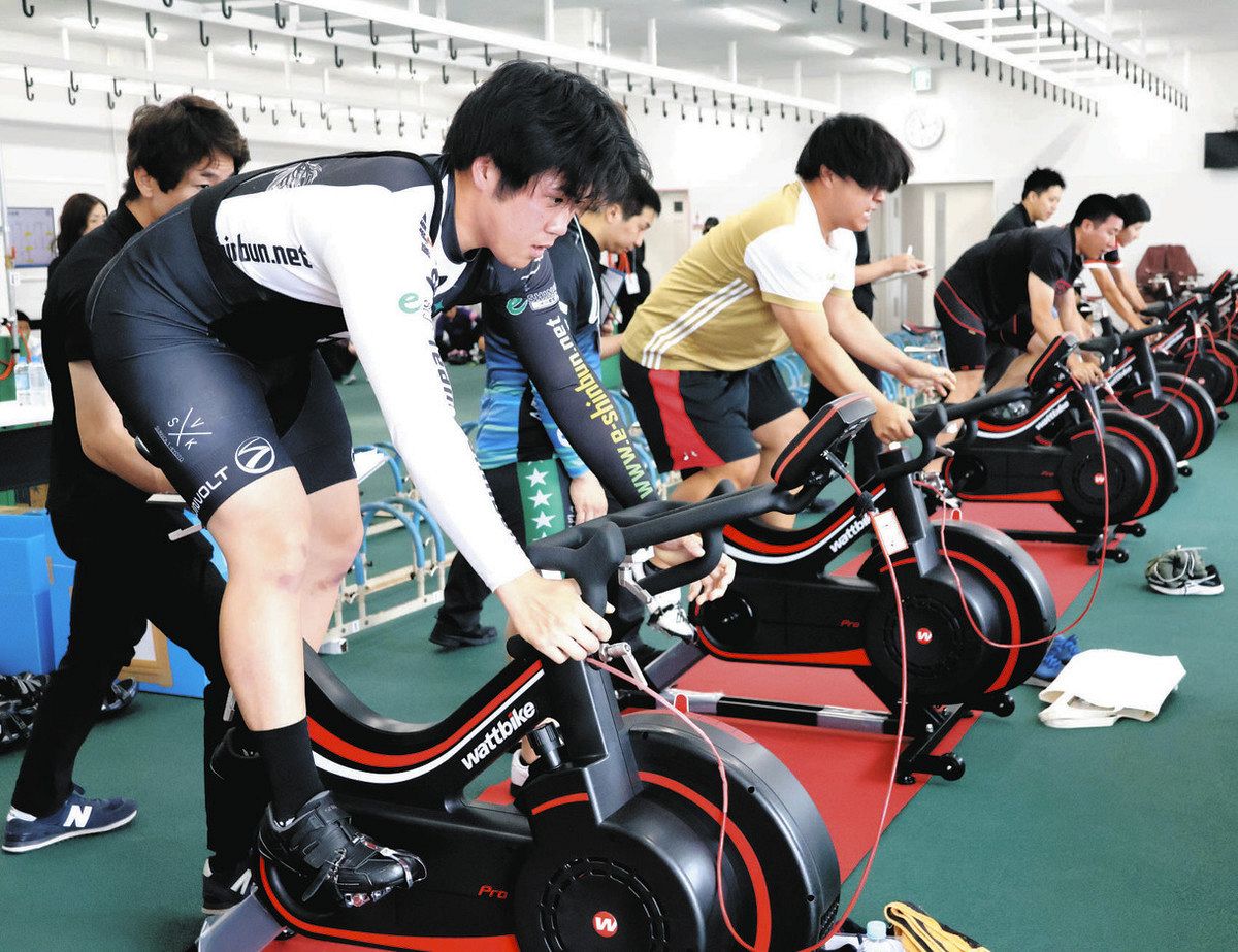 養成所入所に関心持つ26人がキャンプ参加 岐阜競輪場