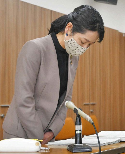 大野市長が謝罪 林道工事で職員収賄逮捕 中日新聞web