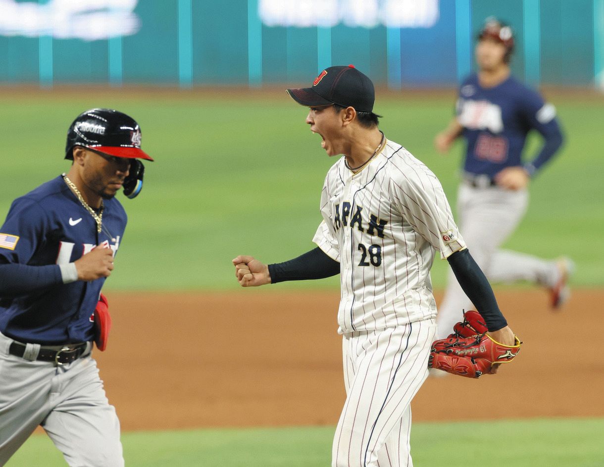 中日のエースは決まったよね」WBC決勝でトラウト斬り！1イニングゼロ封