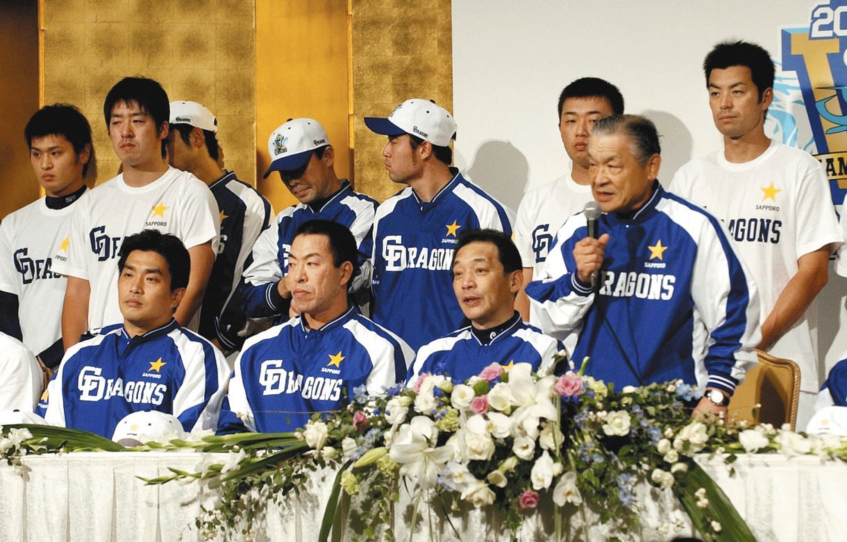 中日・井上監督、「突然のことで驚いています。強いチーム、一時代を築 