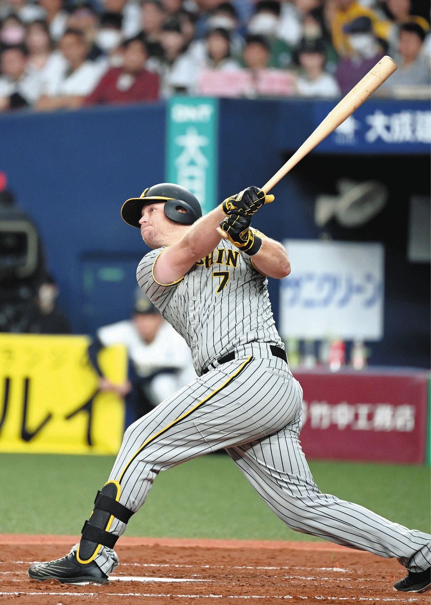 阪神が38年ぶり2度目の日本一 ノイジーが2試合連続本塁打：中日