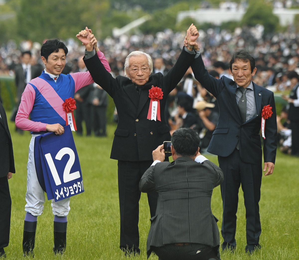 メイショウ」松本好雄オーナーがJRA通算2000勝の偉業達成にリーチ