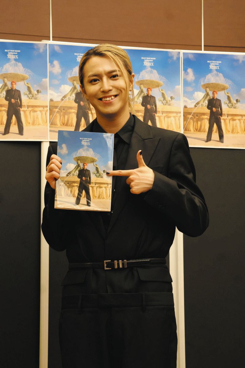 超特急タカシ「待っていてくれてありがとう」待望のファースト写真集に
