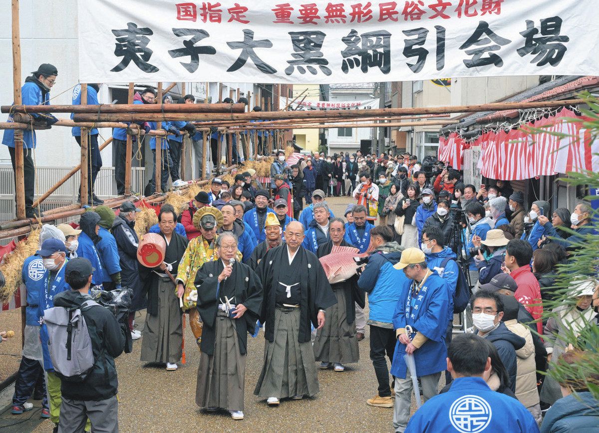 夷子えびす大黒綱引き（敦賀市） 1月21日開催：日刊県民福井Web