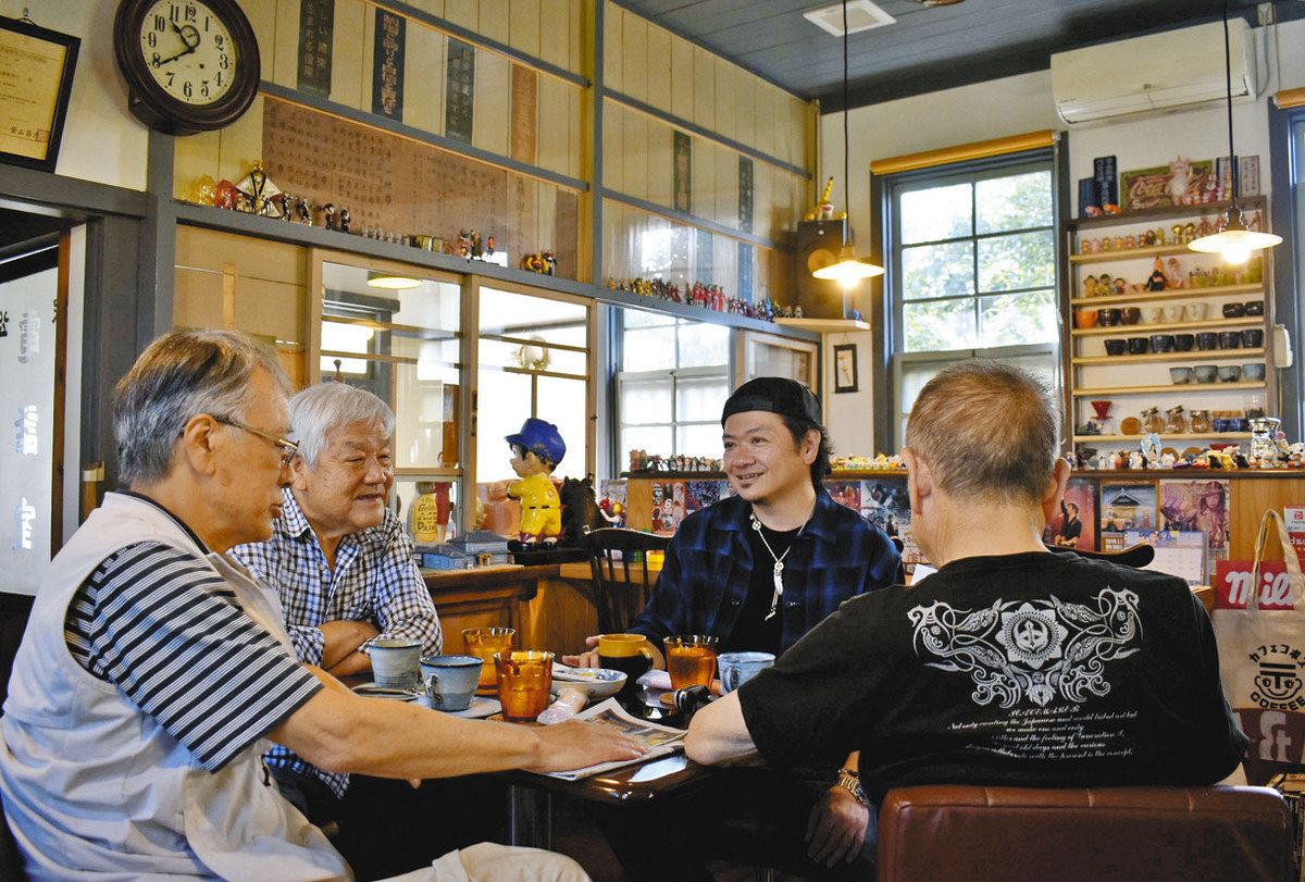 令和にお届け、昭和の薫り 郵便局を改装、三重県津市のカフェ「古pos