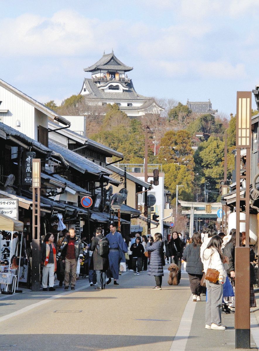 犬山城」入場者数が2年連続最多更新 面で魅力訴求「空き物件なく、数年 