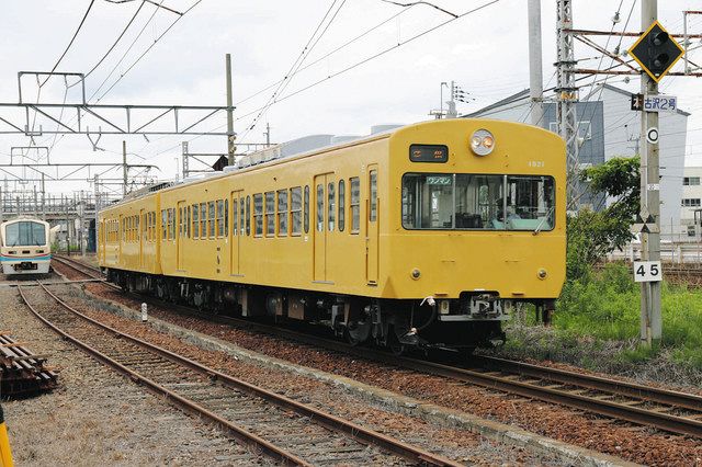 引退列車「821号」部品をネット競売 近江鉄道、21日まで入札