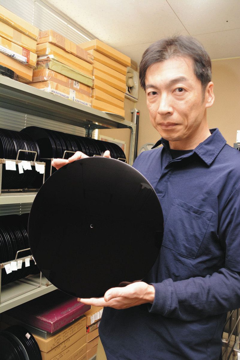 世界で唯一「レコード原盤」製造企業に音楽文化賞 長野・宮田村の