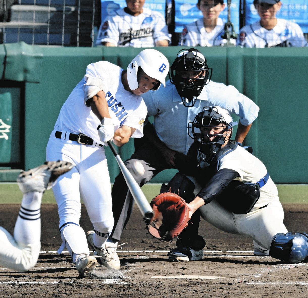 県岐阜商・横山温大、サヨナラ勝利への期待膨らんだ9回には大声援