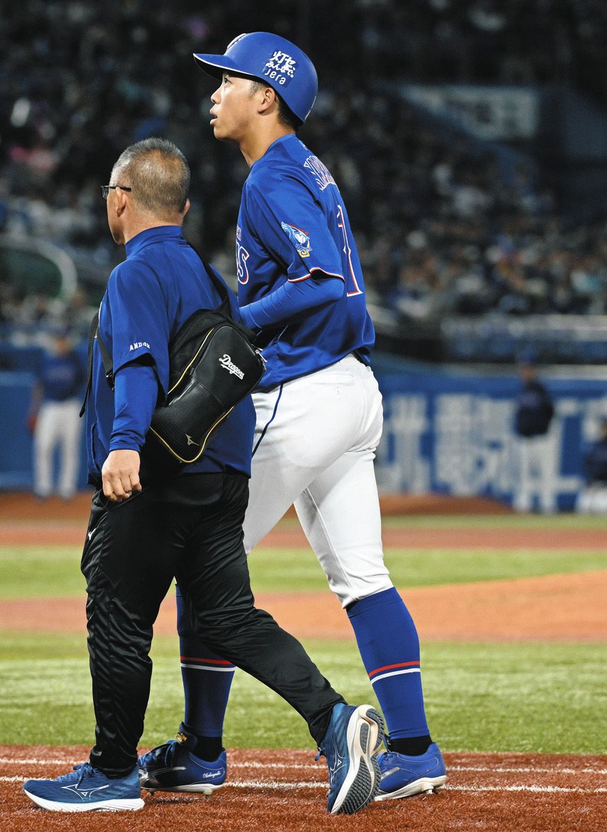 中日、負傷の岡林勇希を登録抹消 代わりにドラフト6位新人の花田旭が