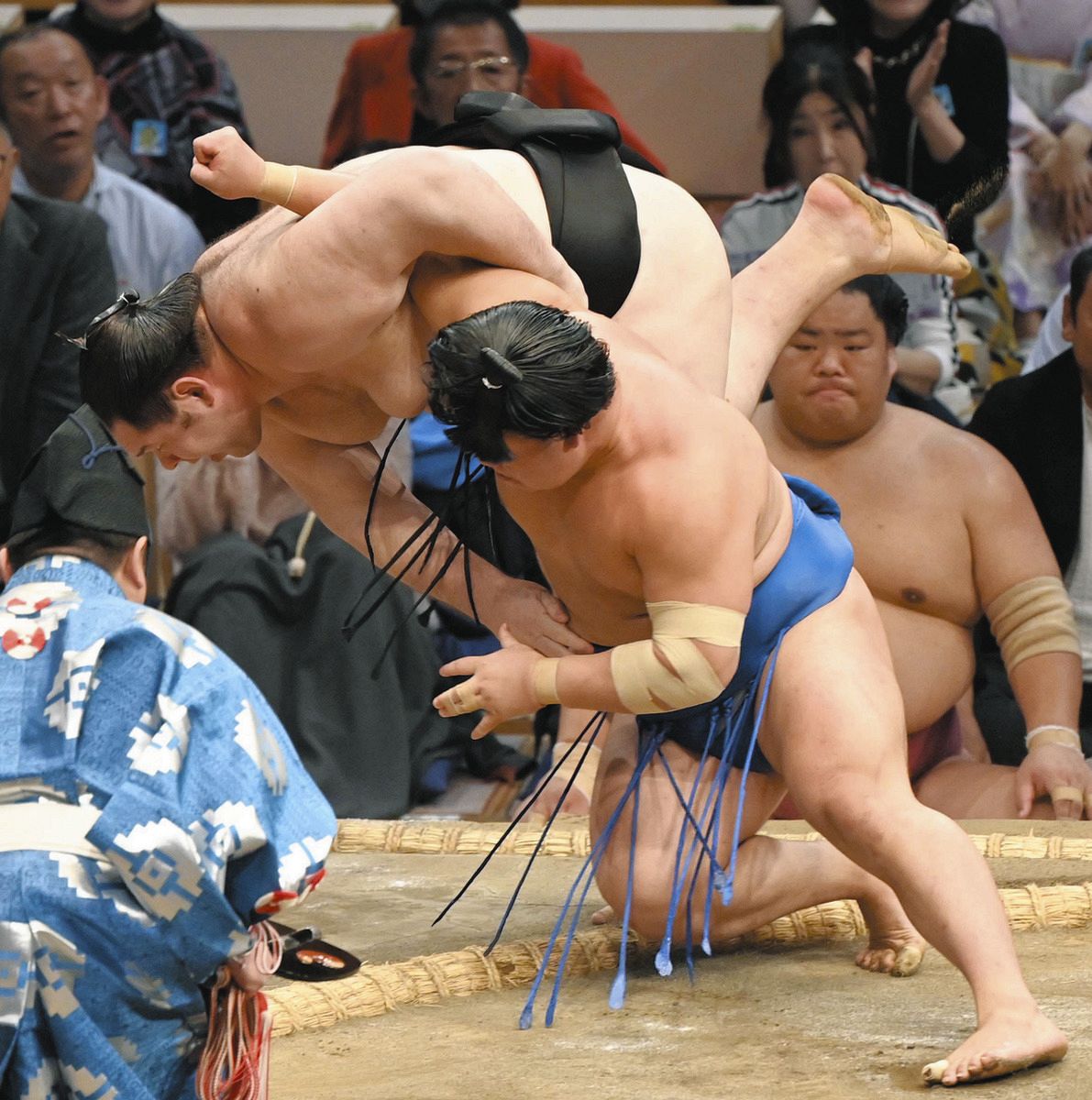 大相撲】幕内最年少・藤ノ川、”わずか4秒”電光石火の速攻相撲で平幕