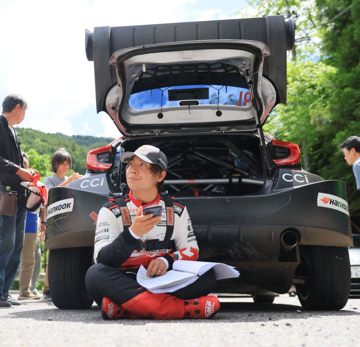 ラリージャパン】トヨタの勝田貴元は大きく出遅れ 初日午前を終えて