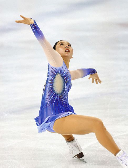 樋口新葉は4位、ジャンプでミス続くもスピン2本最高のレベル4