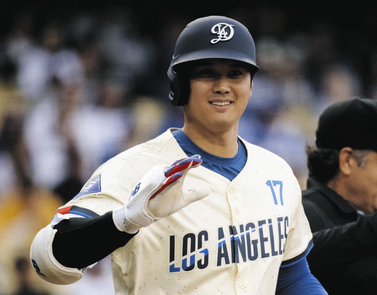 大谷翔平、サイクル期待の声が続々、パパ初の二塁打、三塁打をマーク 