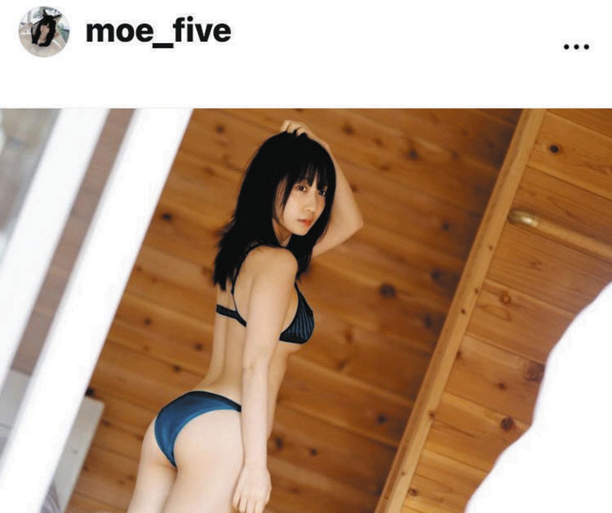 ◇伊織もえ、「透明感ヤババ！」GW最終日のプレゼントショット【写真