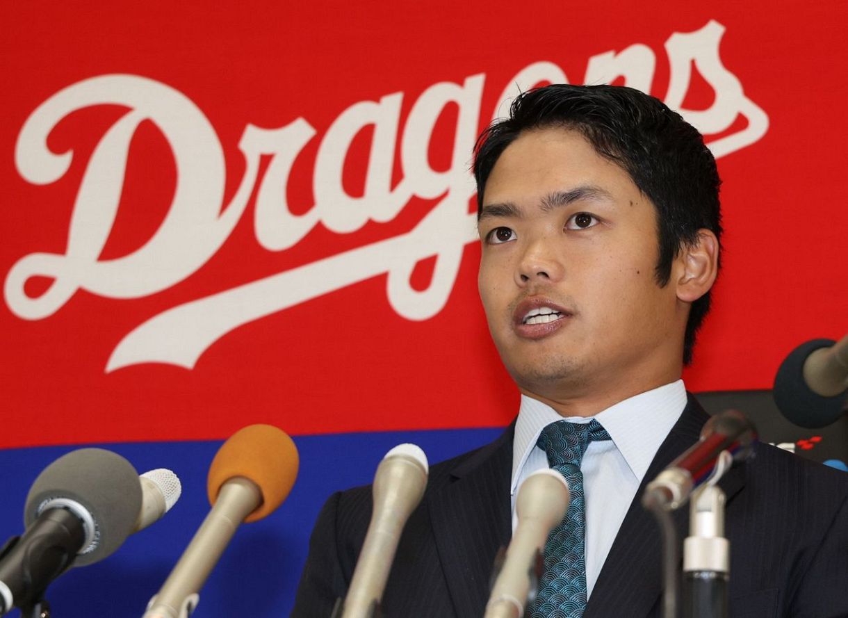 中日・根尾昂、来季は「1年間1軍にいられるように結果を出す」 200万円