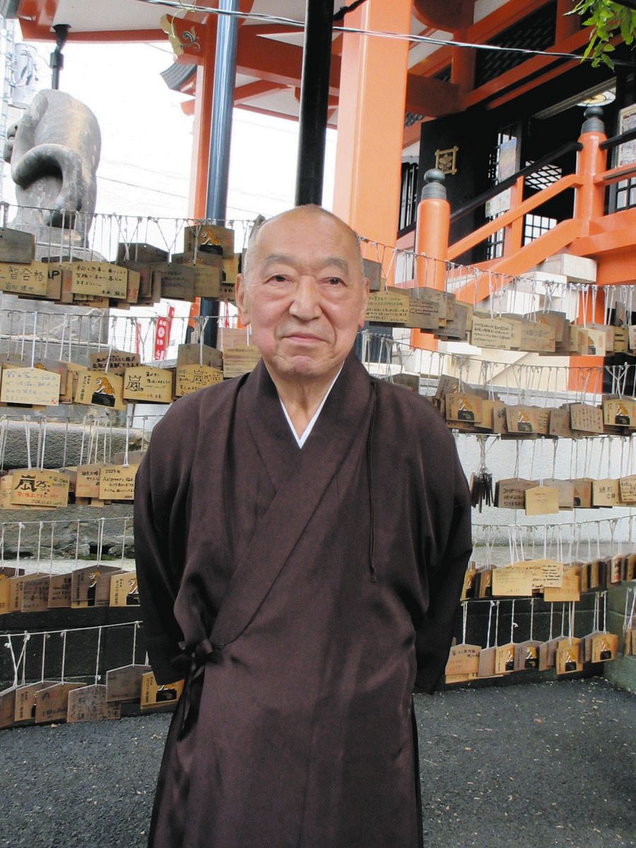 嵐の聖地』善國寺の住職・嶋田堯嗣さん、活動終了聞き「残念」も