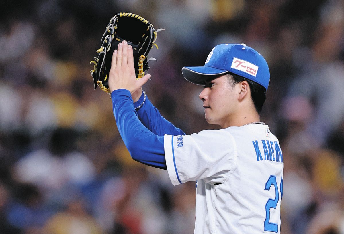 中日・金丸夢斗投手、阪神相手に8イニング6安打3失点でプロ初勝利の