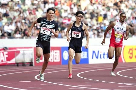 日本選手権　プロモ　優勝 佐藤風雅の失格取り消し、優勝 日本選手権、男子400m決勝