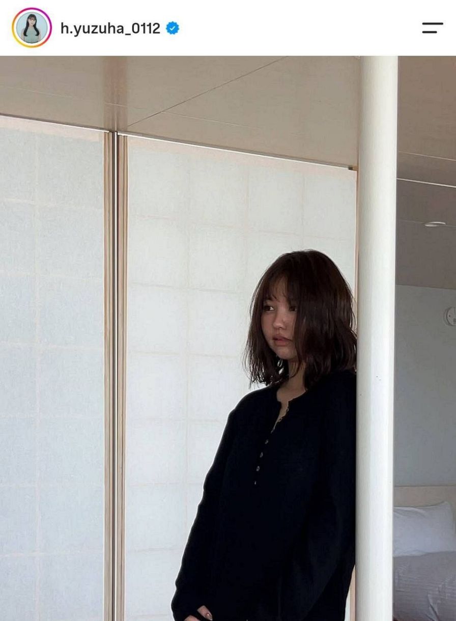 本郷柚巴のインスタグラムより