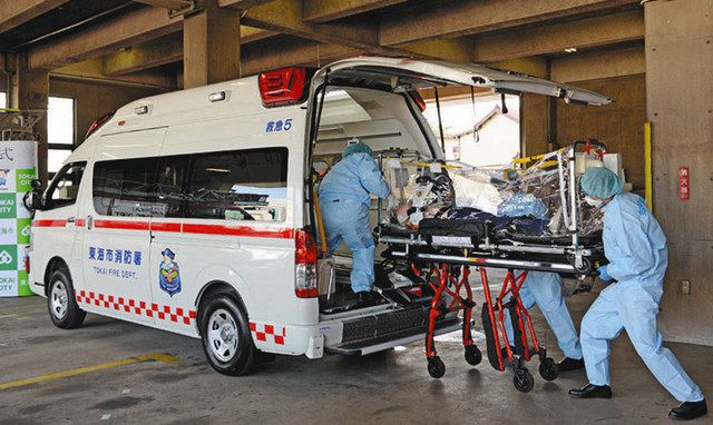 新救急車に感染症対策 東海市、１２月から運用：中日新聞Web