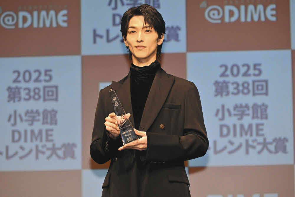 話題の人物賞」受賞の横浜流星、20代最後の一年は「役者としての第一章