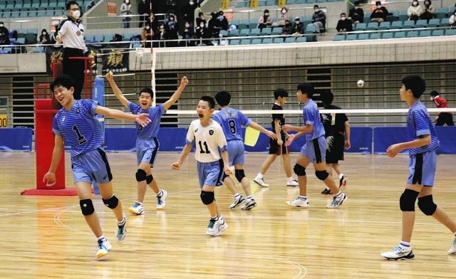 県中学校新人バレーボール大会＞ 浜松修学舎（男子）が3連覇：中日