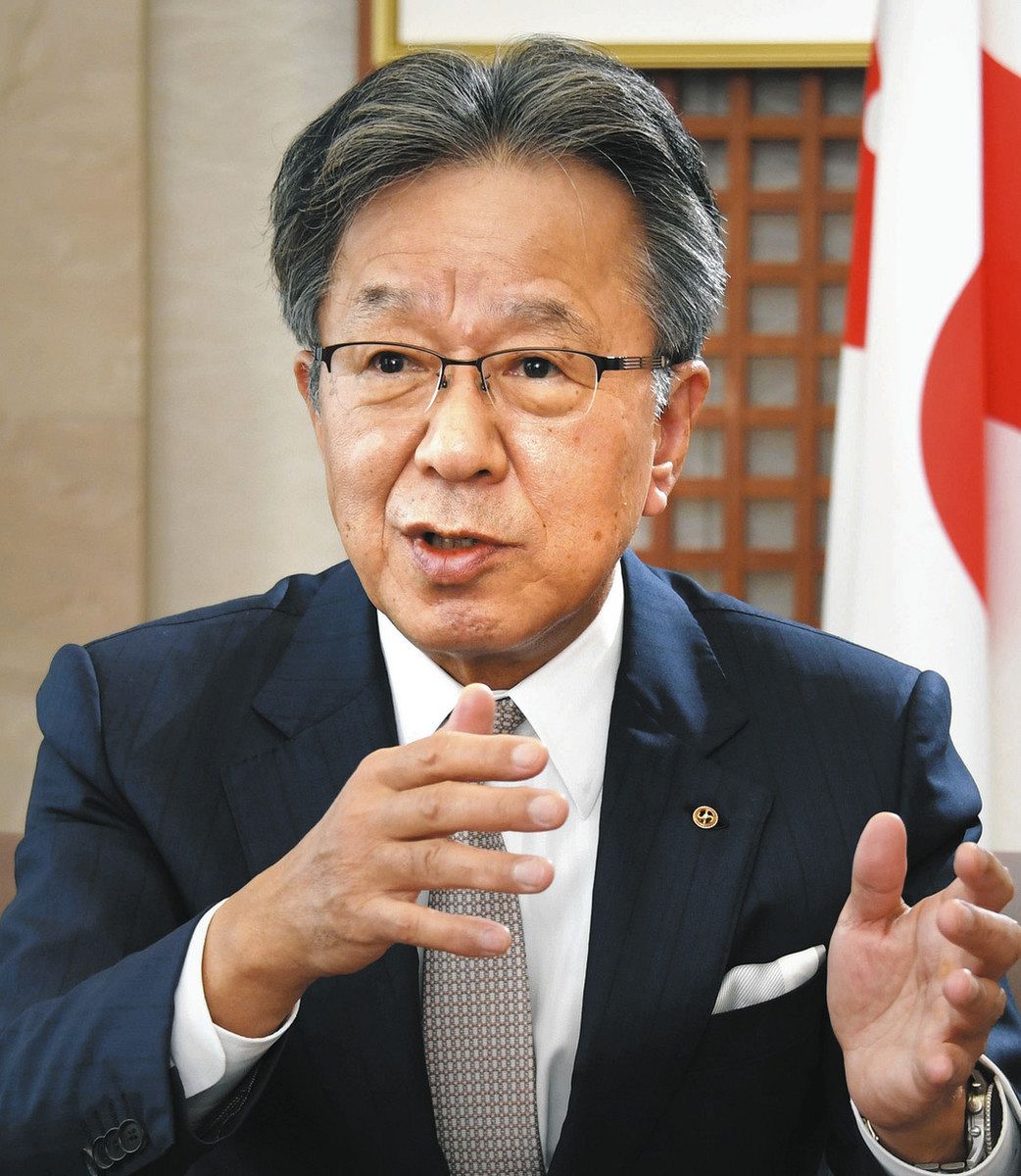 <トップの視点2025>(2)富山商議所 庵栄伸会頭:北陸中日新聞Web