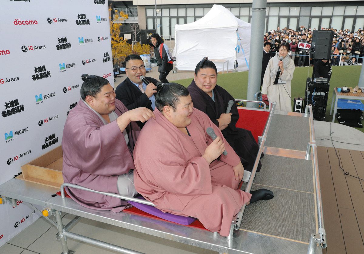阿炎、「熱海富士くらいの大きさの人は後ろに座らせて」 新しい升席初