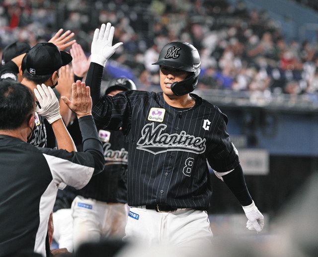 ロッテ今季2度目の2桁得点勝利 中村奨吾勝ち越し11号2ラン 中日スポーツ 東京中日スポーツ