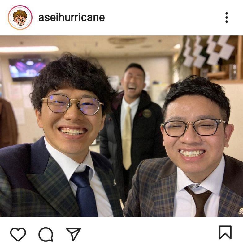 写真 お兄ちゃんお帰り 笑顔のツーショットを披露した ミキ 中日スポーツ 東京中日スポーツ