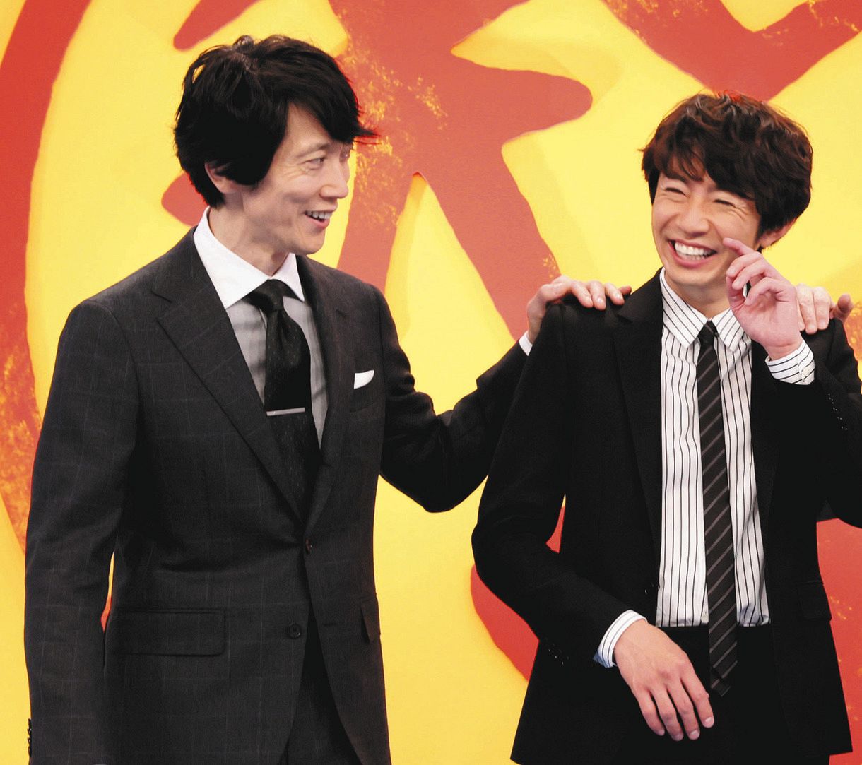 祝結婚！相葉雅紀「お父さん、末永くお幸せに」ドラマで義父役の佐々木 