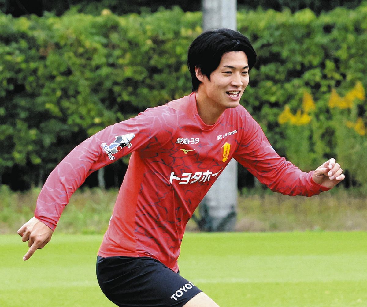 名古屋グランパス・藤井陽也、J1残留へ決めるぞ735日ぶりゴール