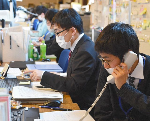 入院先探し 漂う悲壮感 名古屋市職員 土日 深夜も電話対応 中日新聞web